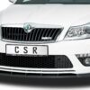 Lame de parechoc avant pour Skoda Octavia II (1Z) RS berline / break (2009-2013) - Fabriqué en ABS (6 finitions au choix)