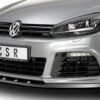 Lame de parechoc avant pour VW Golf 6 R  (12/2009-10/2012) - Fabriqué en ABS (6 finitions au choix)