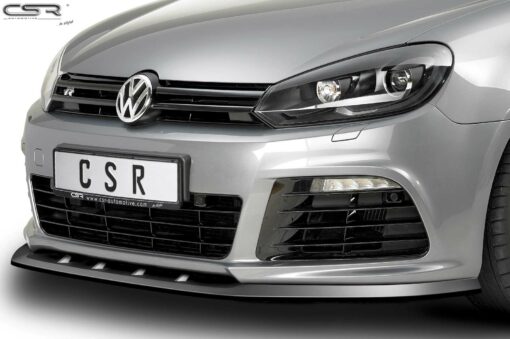 Lame de parechoc avant pour VW Golf 6 R  (12/2009-10/2012)