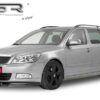 Lame de parechoc avant pour Skoda Octavia II (1Z) toutes carrosseries y compris RS (2009-2013) - Fabriqué en ABS (6 finitions au choix)