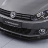 Lame de parechoc avant pour VW Golf 6 toutes carrosseries y compris R-Line / R / GTI GTD (2008-2012) - Fabriqué en ABS (6 finitions au choix)