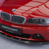 Lame de parechoc avant pour BMW Série 3 E46 coupé / cabriolet (facelift) (03/2003-09/2006) - Fabriqué en ABS (6 finitions au choix)