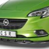 Lame de parechoc avant pour Opel Corsa E OPC-Line (11/2014-06/2019) - Fabriqué en ABS (6 finitions au choix)