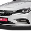 Lame de parechoc avant pour Opel Astra K hatchback / Sportstourer (préfacelift) (2015-2019) - Fabriqué en ABS (6 finitions au choix)