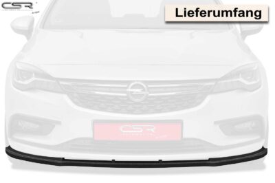 Lame de parechoc avant pour Opel Astra K Hayon/Sportstourer (pré-Facelift) (2015-2019)