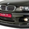 Lame de parechoc avant pour BMW Série 3 E46 berline / break (1998-2007) - Fabriqué en ABS (6 finitions au choix)