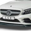 Lame de parechoc avant pour Mercedes-Benz Classe C C43 AMG 205 facelift (depuis 04/2018) - Fabriqué en ABS (6 finitions au choix)