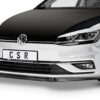Lame de parechoc avant pour VW Golf 7 facelift (depuis 2017) - Fabriqué en ABS (6 finitions au choix)