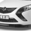 Lame de parechoc avant pour Opel Zafira C Tourer 3. Generation toutes carrosseries (2011-06/2016) - Fabriqué en ABS (6 finitions au choix)