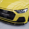 Lame de parechoc avant pour Audi A1 (Typ GB)  (depuis 2018) - Fabriqué en ABS (6 finitions au choix)