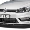 Lame de parechoc avant pour VW Golf 7 uniquement R-Line (depuis 08/2012) - Fabriqué en ABS (6 finitions au choix)