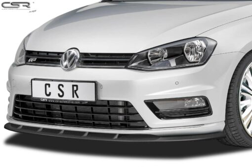 Lame de parechoc avant pour VW Golf 7 uniquement R-Line (depuis 08/2012)