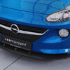 Lame de parechoc avant pour Opel Adam  (11/2012-05/2019) - Fabriqué en ABS (6 finitions au choix)