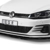 Lame de parechoc avant pour VW Golf 7 GTI / GTD / R-Line facelift (depuis 2017) - Fabriqué en ABS (6 finitions au choix)