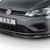 Lame de parechoc avant pour VW Golf 7 R facelift (depuis 2017) - Fabriqué en ABS (6 finitions au choix)