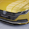 Lame de parechoc avant pour VW Arteon  (2017-06/2020) - Fabriqué en ABS (6 finitions au choix)