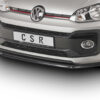 Lame de parechoc avant pour VW up! GTI (depuis 01/2018) - Fabriqué en ABS (6 finitions au choix)