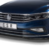 Lame de parechoc avant pour VW Passat B8 Typ 3G facelift / finition de base / sauf R-Line (depuis 06/2019) - Fabriqué en ABS (6 finitions au choix)