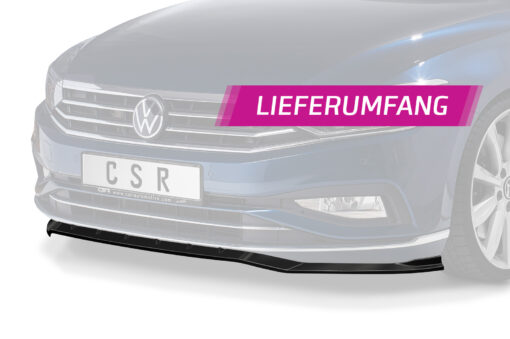 Lame de parechoc avant pour VW Passat B8 Typ 3G Facelift