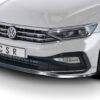 Lame de parechoc avant pour VW Passat B8 Typ 3G R-Line facelift (depuis 2019) - Fabriqué en ABS (6 finitions au choix)