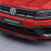 Lame de parechoc avant pour VW Tiguan II R-Line (2016-2019) - Fabriqué en ABS (6 finitions au choix)