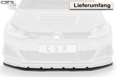 Lame de parechoc avant pour VW Golf 7 GTI TCR  (depuis 2019)