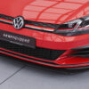 Lame de parechoc avant pour VW Golf 7 GTI / GTD / R-Line facelift (depuis 2017) - Fabriqué en ABS (6 finitions au choix)