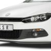 Lame de parechoc avant pour VW Scirocco III finition de base / préfacelift (2008-2014) - Fabriqué en ABS (6 finitions au choix)