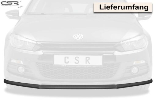 Lame de parechoc avant pour VW Scirocco III R-Line