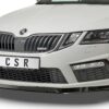 Lame de parechoc avant pour Skoda Octavia III (Typ 5E) RS facelift (2017-2019) - Fabriqué en ABS (6 finitions au choix)