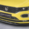 Lame de parechoc avant pour VW T-Roc (A1) R-Line (préfacelift) (2017-2021) - Fabriqué en ABS (6 finitions au choix)