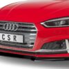 Lame de parechoc avant pour Audi A5 (Typ F5) S-Line / S5 (Typ F5) préfacelift (06/2016-2019) - Fabriqué en ABS (6 finitions au choix)