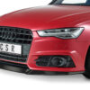 Lame de parechoc avant pour Audi A6 C7 4G S-Line / S6 C7 4G facelift (10/2014-2018) - Fabriqué en ABS (6 finitions au choix)