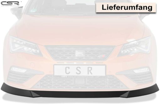 Lame de parechoc avant pour Seat Leon 3 (Typ 5F) FR Facelift (depuis 2017)