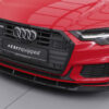 Lame de parechoc avant pour Audi A6 C8 Typ (4K / F2) toutes carrosseries (2019-2023) - Fabriqué en ABS (6 finitions au choix)