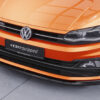 Lame de parechoc avant pour VW Polo VI 2G (Typ AW) GTI et R-Line (depuis 12/2017) - Fabriqué en ABS (6 finitions au choix)