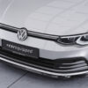 Lame de parechoc avant pour VW Golf 8 (Typ CD) finition de base (depuis 12/2019) - Fabriqué en ABS (6 finitions au choix)