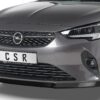Lame de parechoc avant pour Opel Corsa F finition de base (depuis 07/2019) - Fabriqué en ABS (6 finitions au choix)