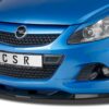 Lame de parechoc avant pour Opel Corsa D OPC (03/2007-10/2014) - Fabriqué en ABS (6 finitions au choix)