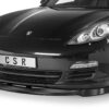 Lame de parechoc avant pour Porsche Panamera 970 (1. Generation) toutes carrosseries préfacelift (2009-07/2013) - Fabriqué en ABS (6 finitions au choix)