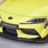 Lame de parechoc avant pour Toyota GR Supra (A90) toutes carrosseries (depuis 2019) - Fabriqué en ABS (6 finitions au choix)
