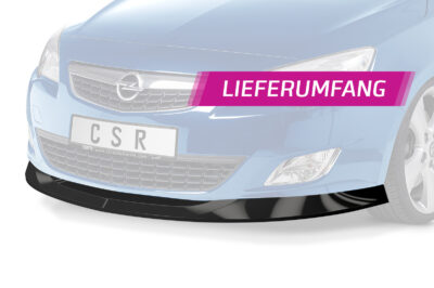 Lame de parechoc avant pour Opel Astra J sauf OPC (2009-09/2012)