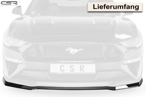 Lame de parechoc avant pour Ford Mustang VI Facelift (depuis 08/2017)