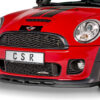 Lame de parechoc avant pour Mini John Cooper Works R56 2. Generation (09/2006-11/2013) - Fabriqué en ABS (6 finitions au choix)