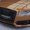 Lame de parechoc avant pour Audi S8 / S8 Plus D4 (Typ 4H) facelift (2013-2017) - Fabriqué en ABS (6 finitions au choix)