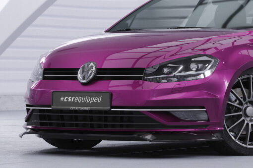 Lame de parechoc avant pour VW Golf 7 Facelift (depuis 2017)