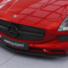 Lame de parechoc avant pour Mercedes-Benz SLS AMG (C197 / R197) coupé / Roadster (2009-06/2014) - Fabriqué en ABS (6 finitions au choix)