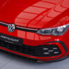 Lame de parechoc avant pour VW Golf 8 (Typ CD) GTI / GTD / GTE et R-Line (depuis 12/2019) - Fabriqué en ABS (6 finitions au choix)