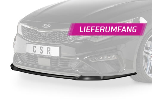 Lame de parechoc avant pour Kia Optima (JF) GT / GT-Line (Facelift) (depuis 08/2018)