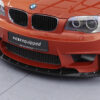 Lame de parechoc avant pour BMW Série 1 E82 M coupé (2011-2012) - Fabriqué en ABS (6 finitions au choix)